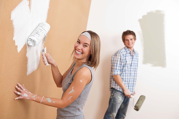 Hoàn thiện tường nhà đẹp bằng lớp sơn phủ chất lượng
